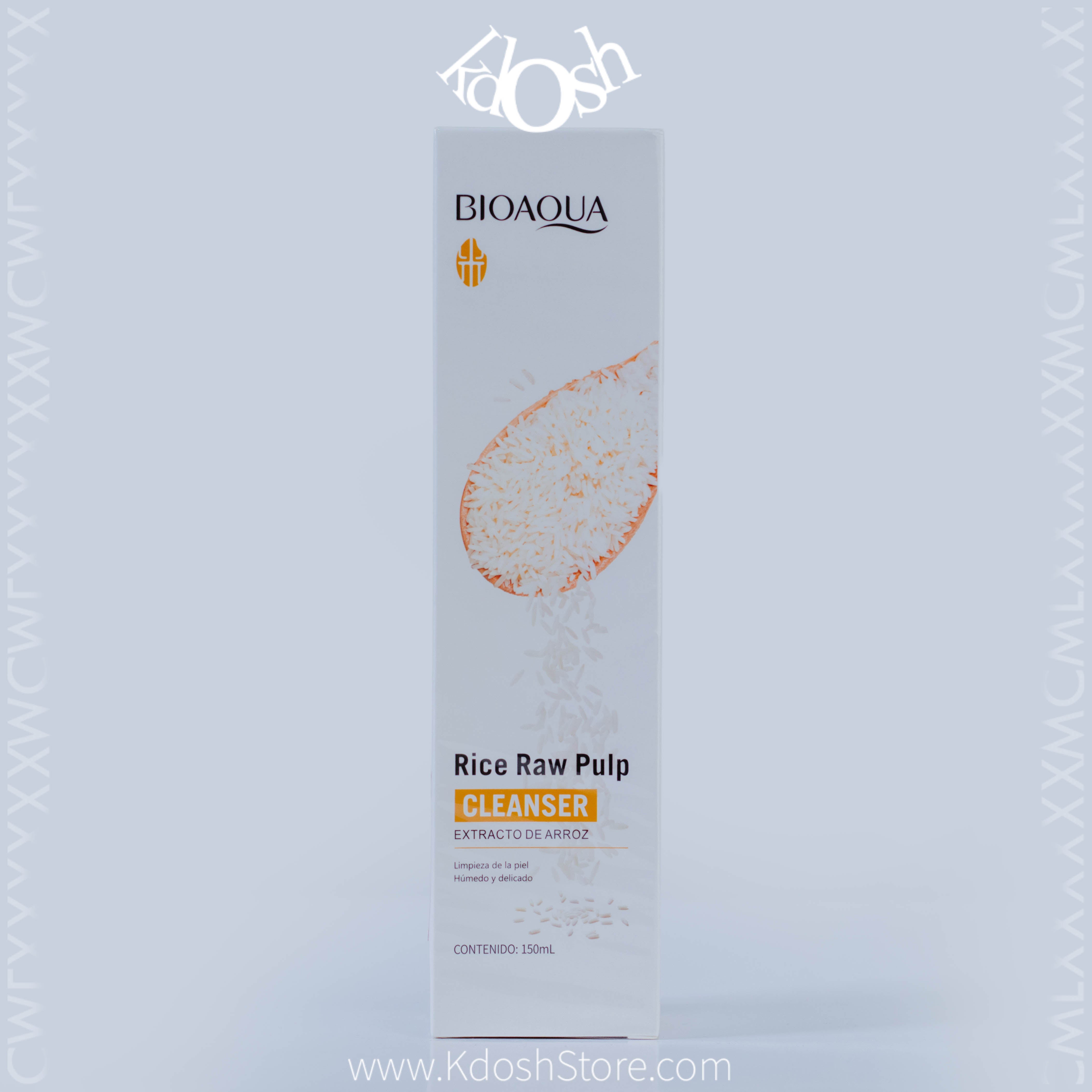 Limpiador Facial Arroz BIOAQUA - Piel Radiante y Suave al Instante
