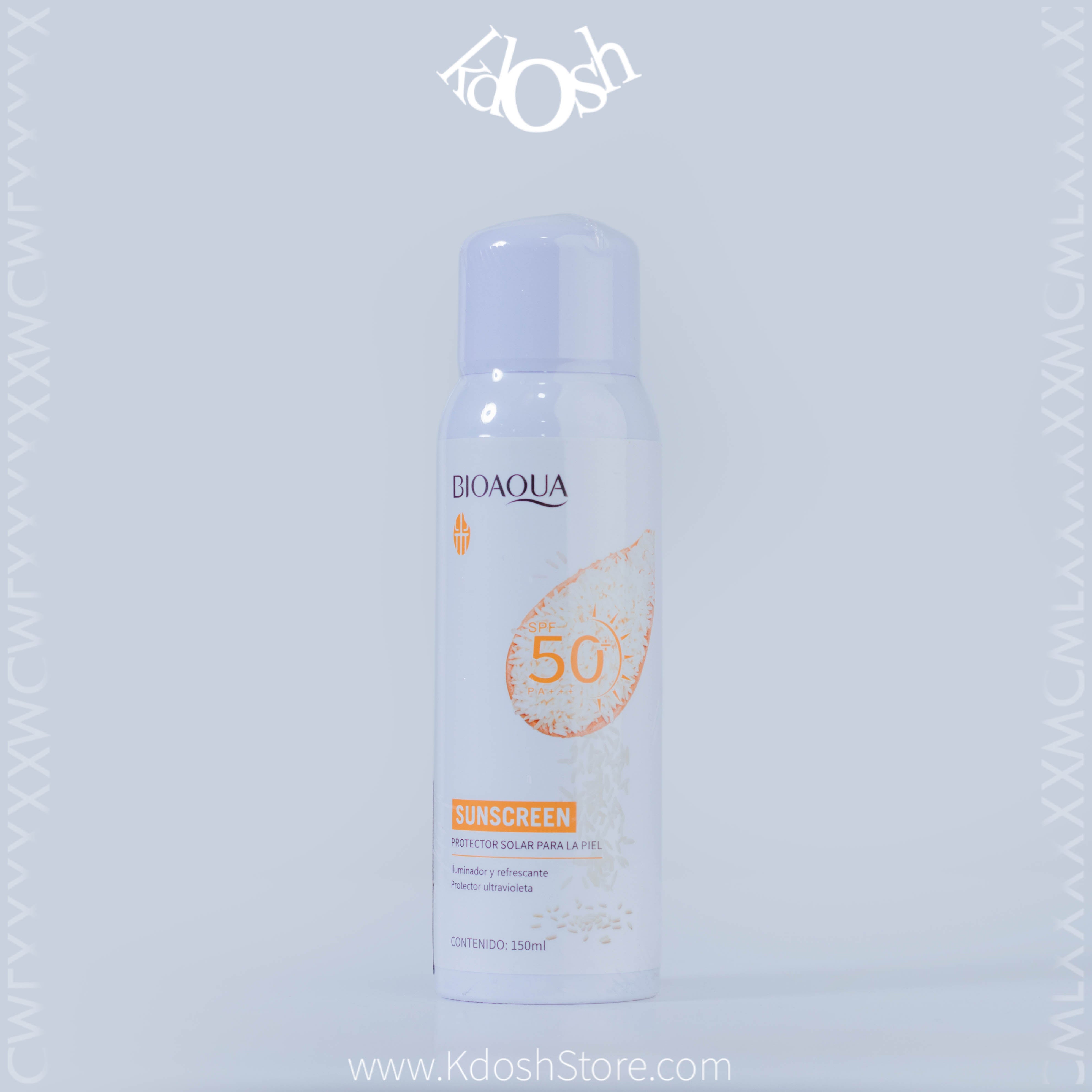 Protector Solar de Arroz - BIOAQUA - Protección y Hidratación 🌞