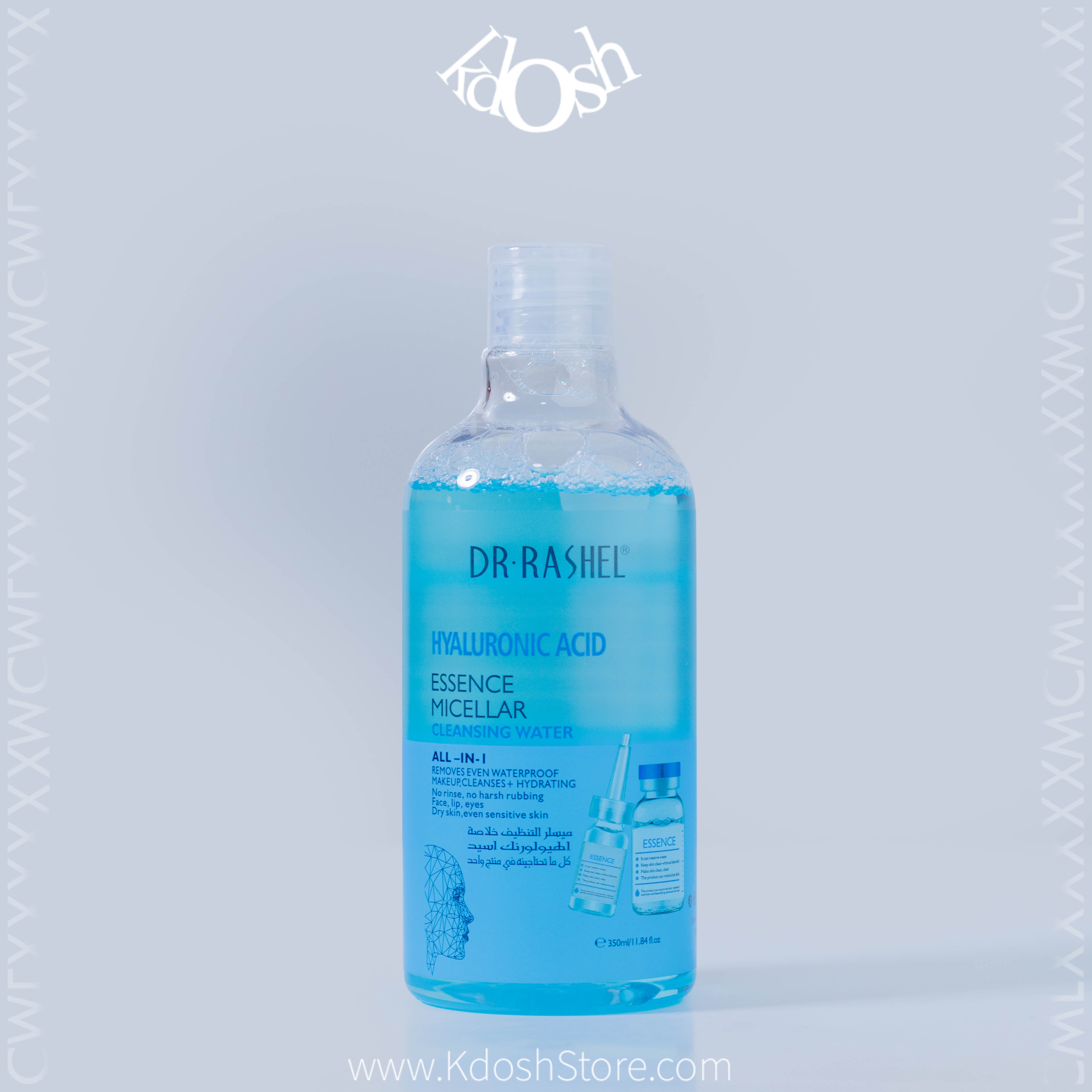 Tónico Ácido Hialurónico 350ml - Hidratación Profunda - DRRASHEL