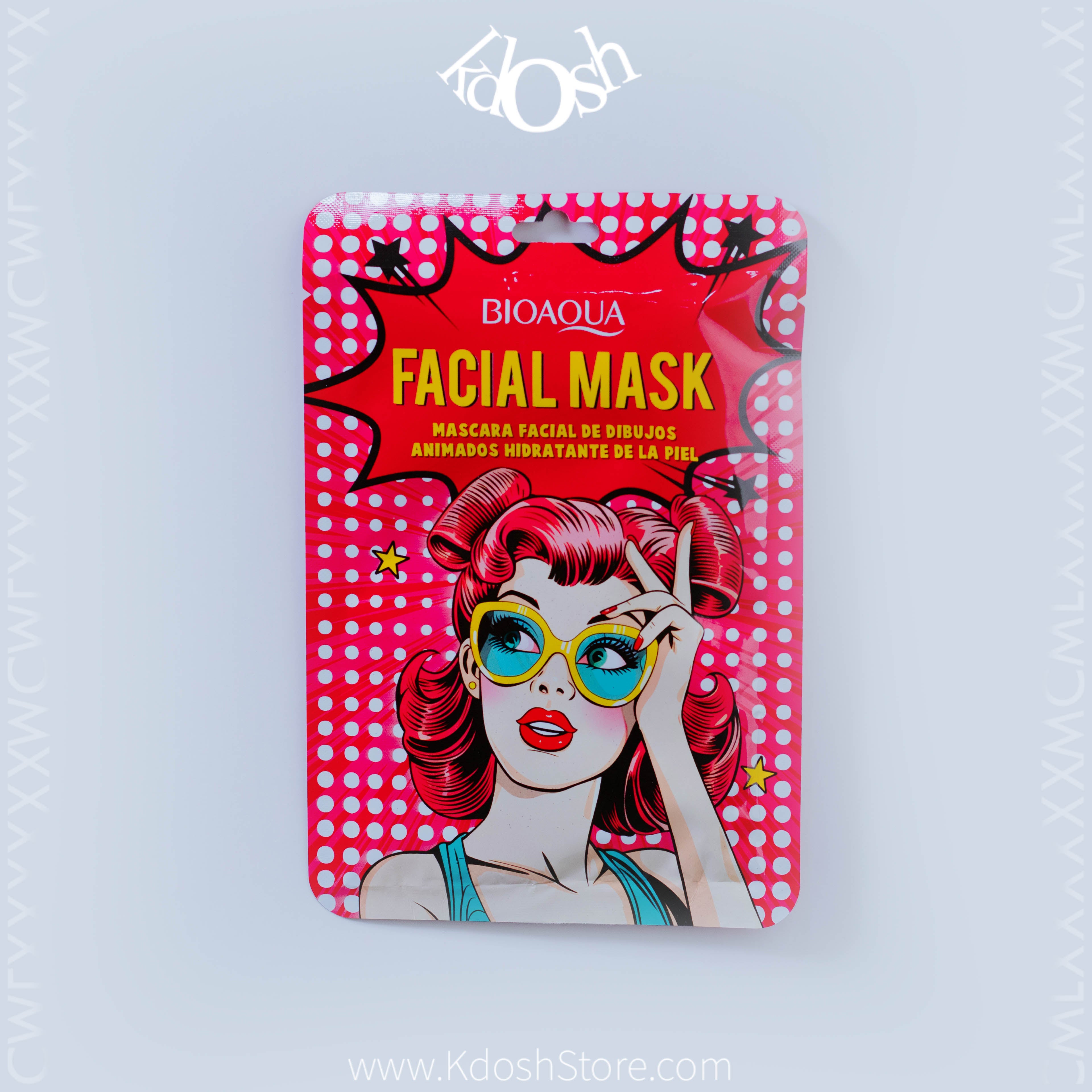 Mascarilla Facial Cartoon - ¡Hidrata tu Piel con Estilo y Diversión!