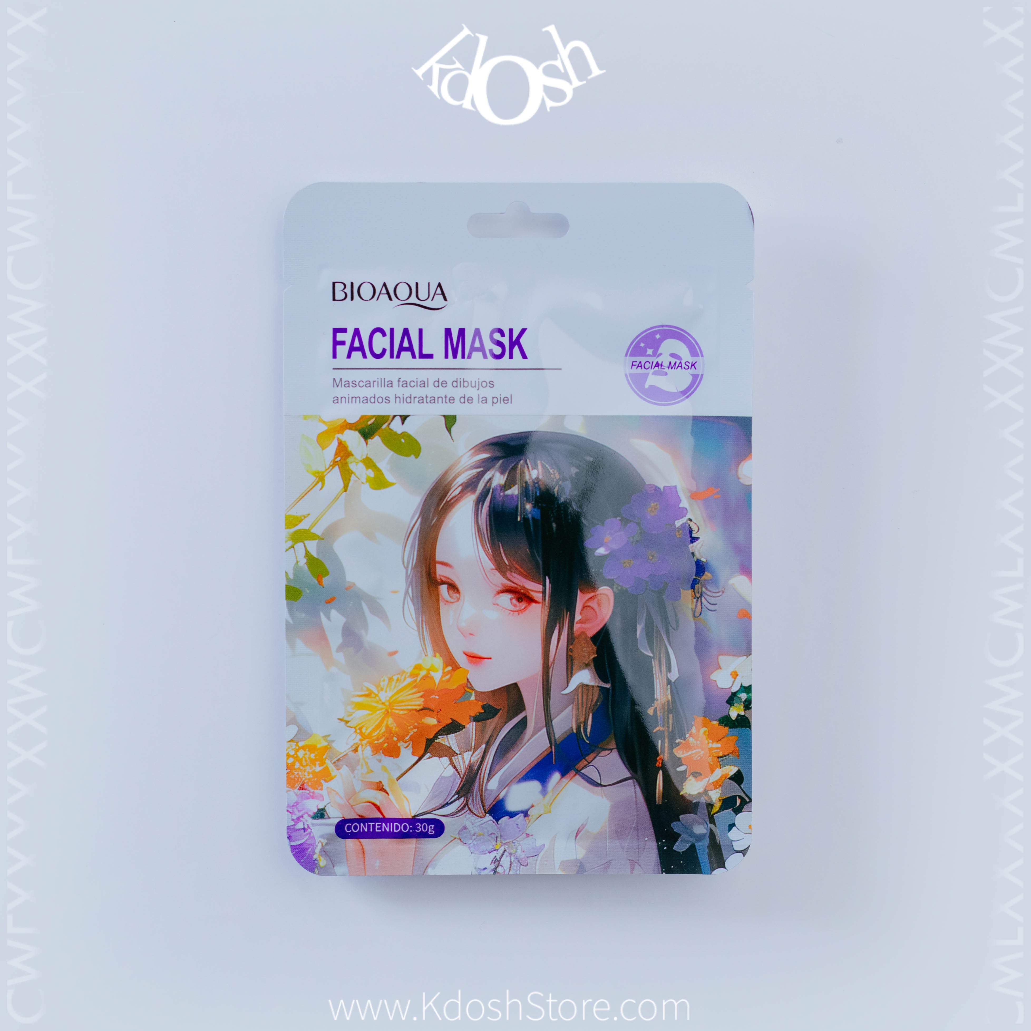 Mascarilla Facial BIOAQUA - ¡Consigue una Piel Radiante y Suave al Instante!