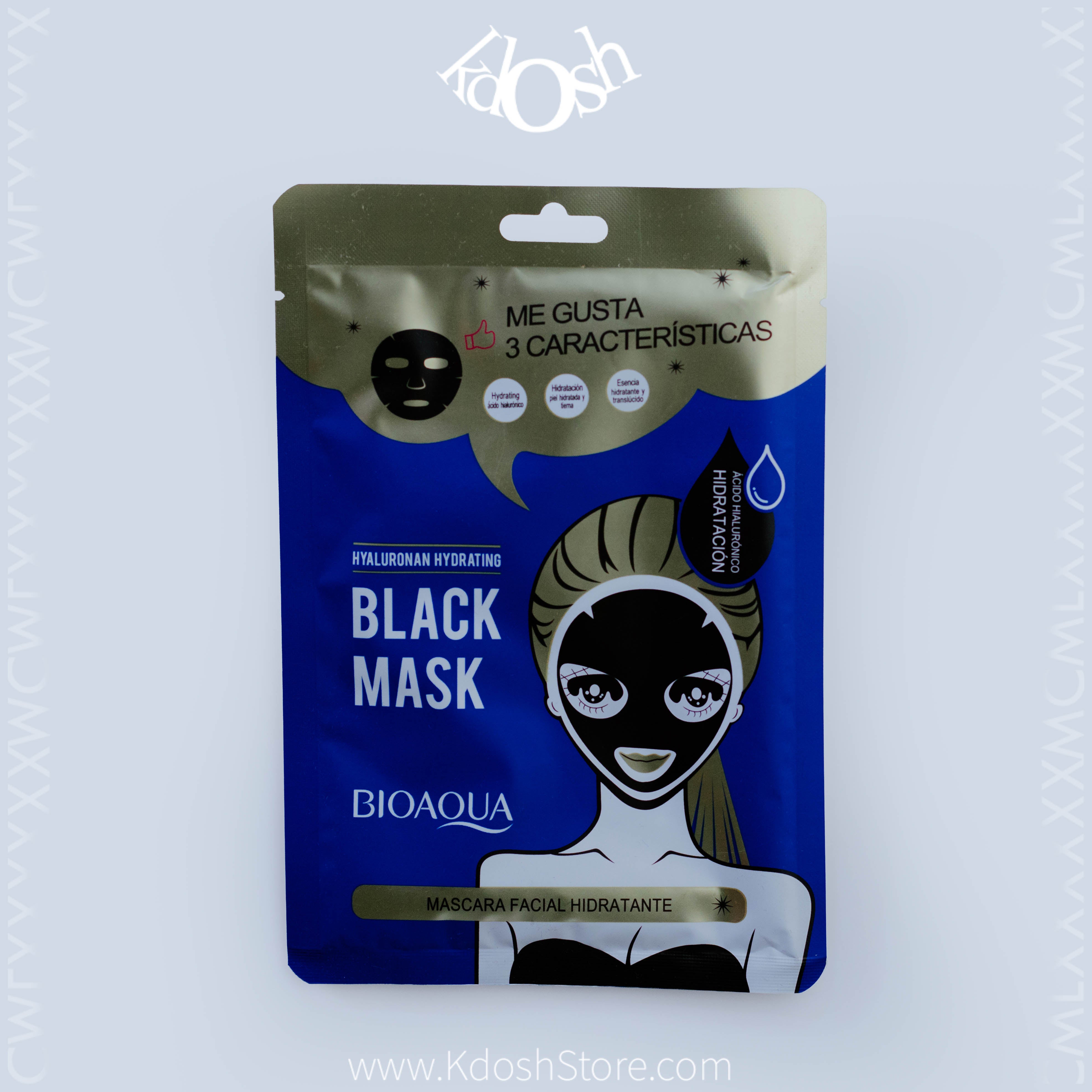 Mascarilla Black BIOAQUA - Desintoxica y Revitaliza tu Piel al Instante