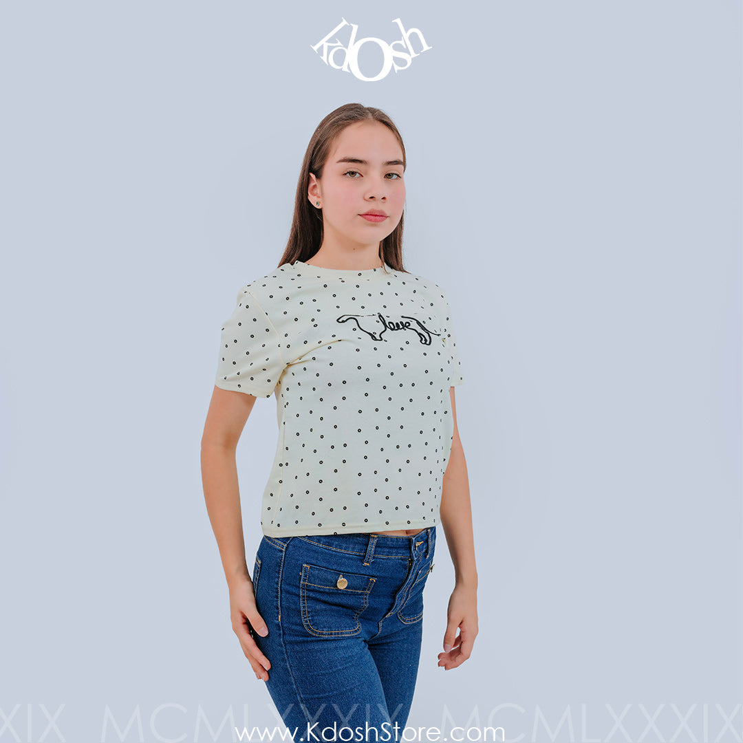 Polo Lunares Chic – Diseño Femenino y Confort