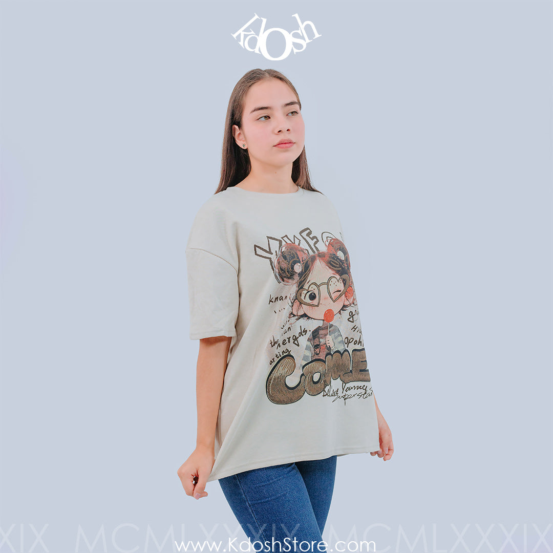 Polo Oversize Casual – Estilo Urbano y Confort