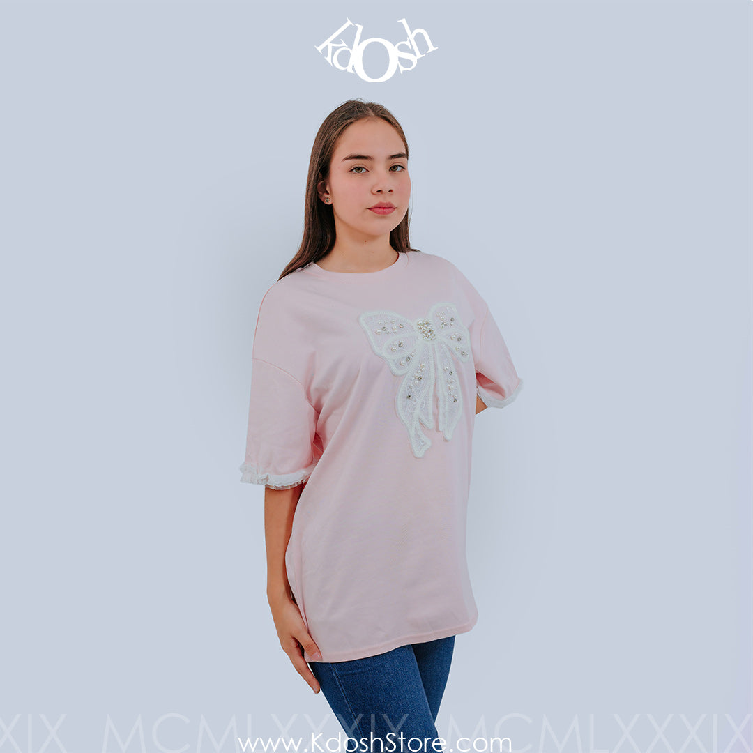 Polo Oversize Lazo – Elegante y Cómoda