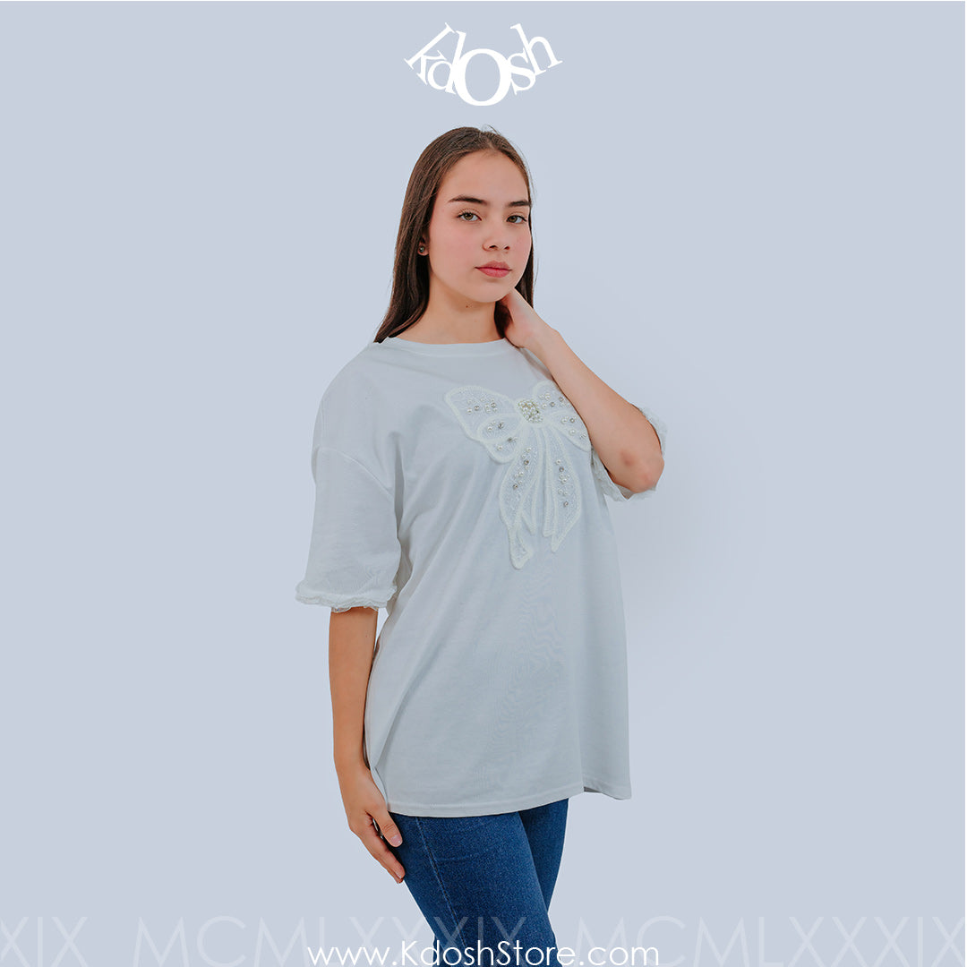Polo Oversize Lazo – Elegante y Cómoda