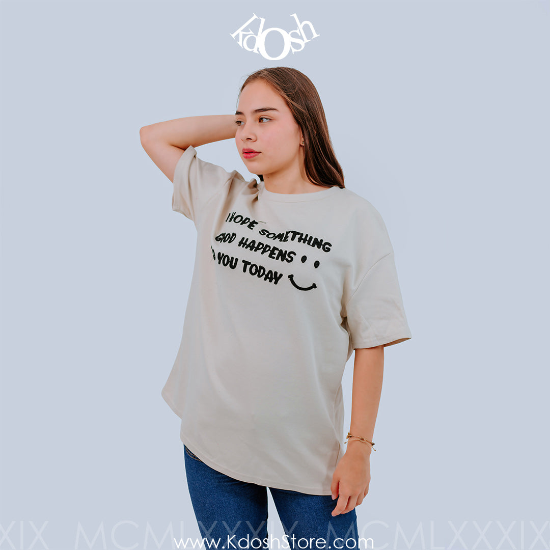 Polo Casual Motivacional – Suave y Alegre