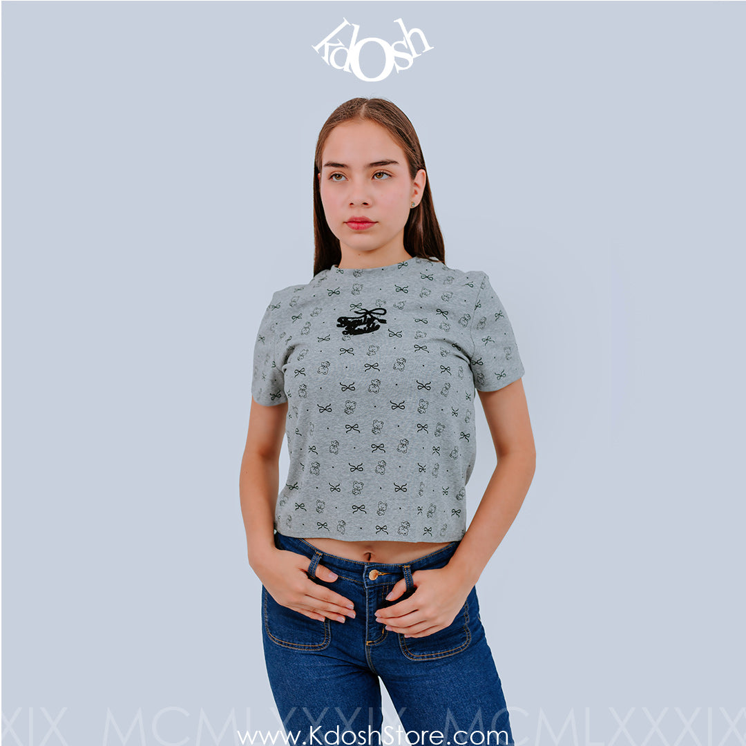 Polo Chic con Lazos – Estilo Femenino y Ajuste Perfecto