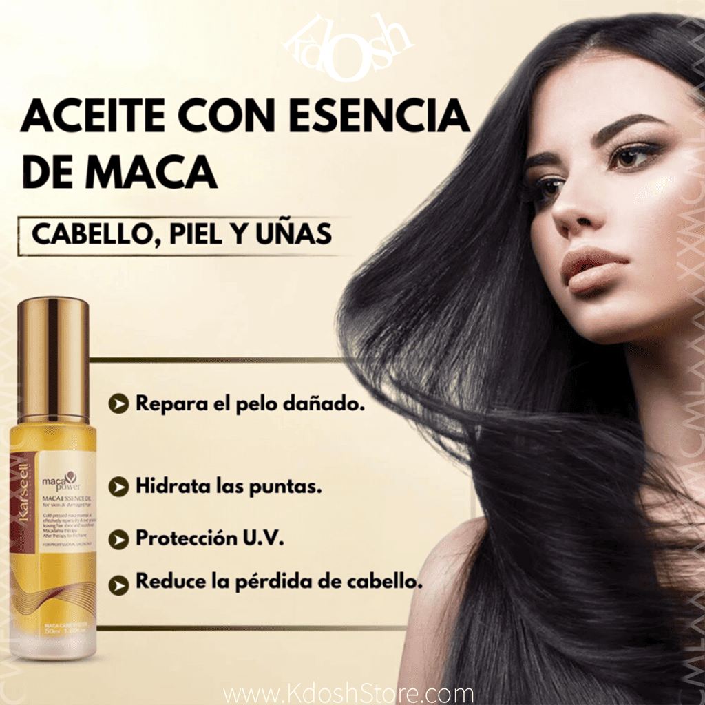 Aceite de Argán Karseell - Brillo Instantáneo Sin Grasa