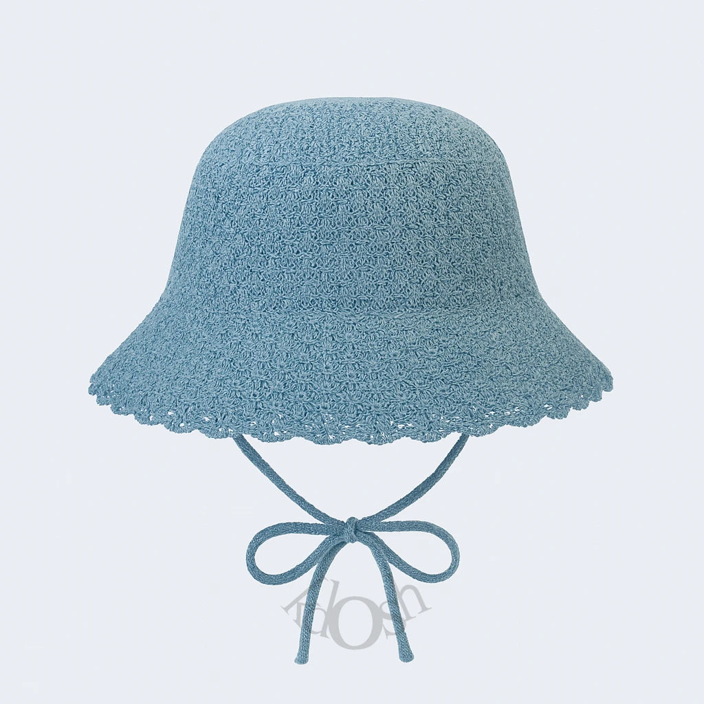 Sombrero de Sol Estilo Boho con Lazo Ajustable – Protección y Encanto