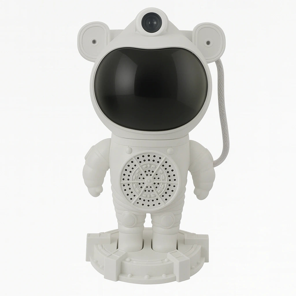 PARLANTE BLUETOOTH CON DISEÑO DE ASTRONAUTA – PROYECCIÓN DE LUCES