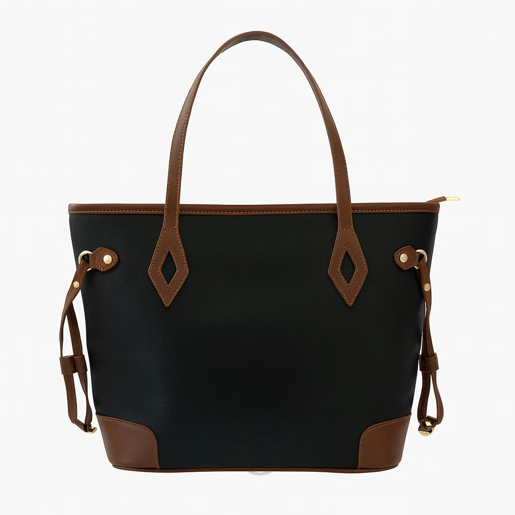 BOLSO BICOLOR ELEGANTE – AMPLITUD Y ESTILO