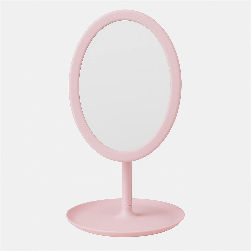 ESPEJO DE MAQUILLAJE CON LUZ LED – RECARGABLE Y MODERNO