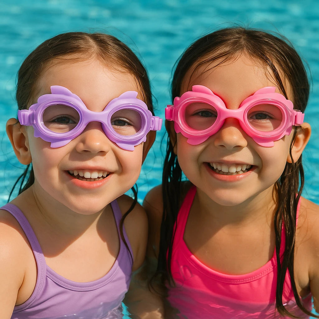 Lentes de Natación Infantiles con Diseño Divertido 🐠🏊‍♂️🌊