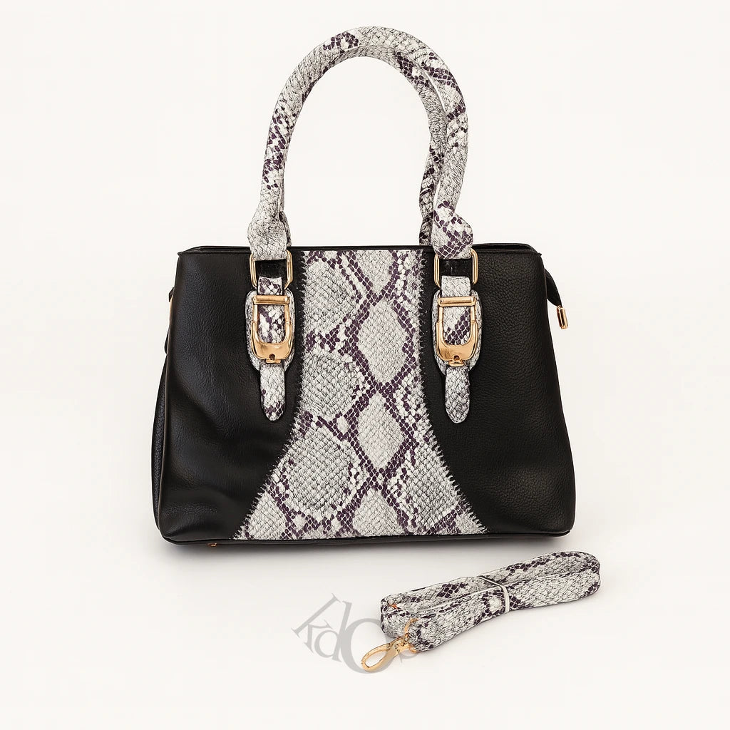Cartera de Dama Estilo Serpiente – Elegancia Sofisticada