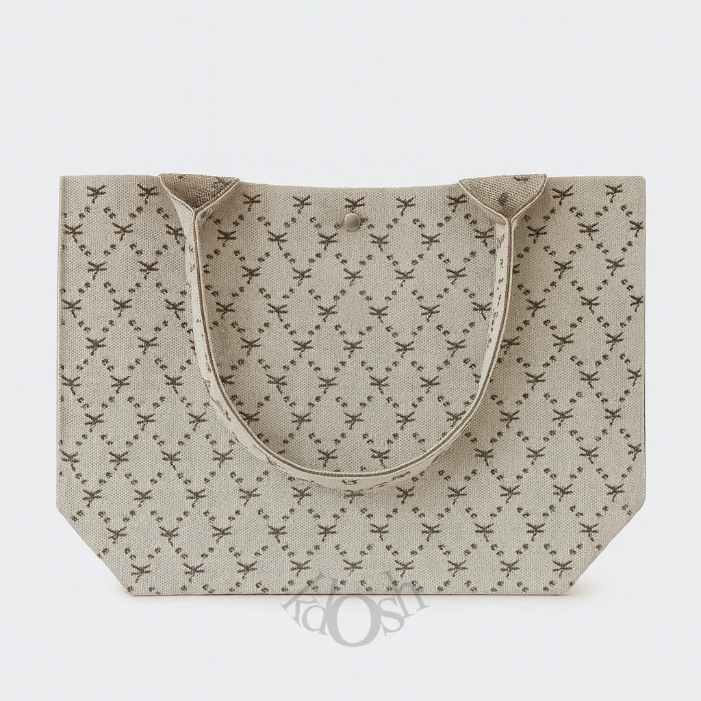 Bolso XL con Estampado Abstracto – Espacioso y Moderno