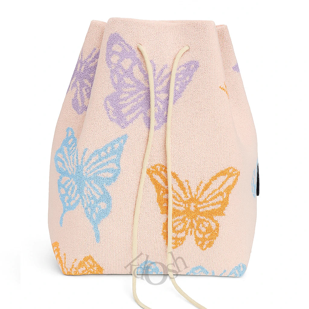 Mochila Casual Tejida con Estampado – Ligera y Versátil