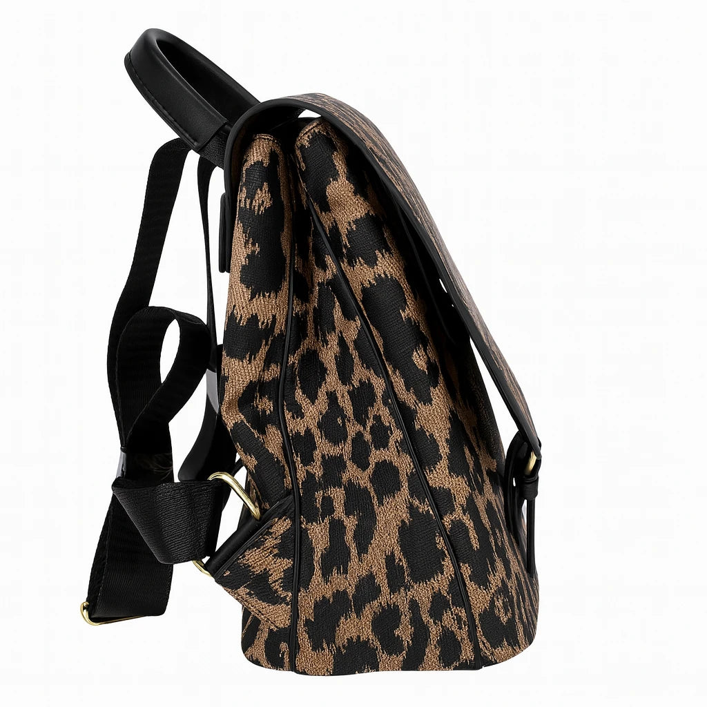 Mochila Animal Print Leopardo – Estilo Salvaje y Urbano