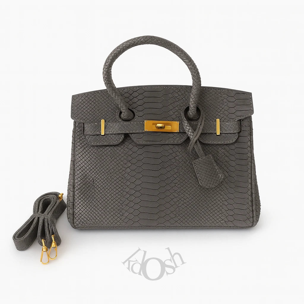 Cartera Estilo Piel de Serpiente – Lujo y Elegancia Atemporal