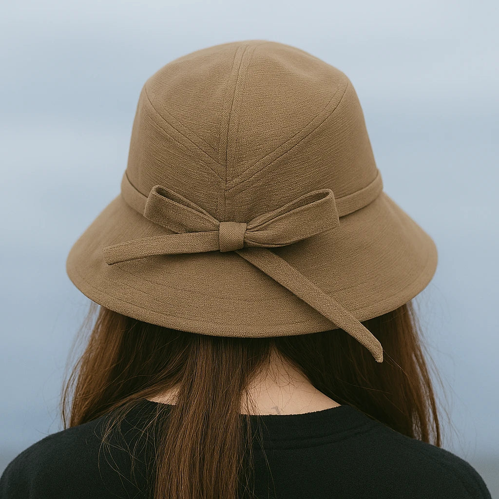 SOMBRERO DE VERANO CON LAZO DECORATIVO