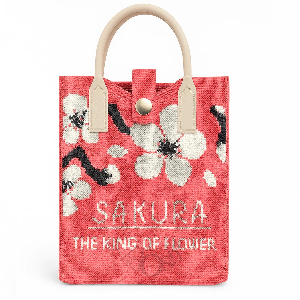 Mini Bolso Tejido Compacto con Diseños Exclusivos