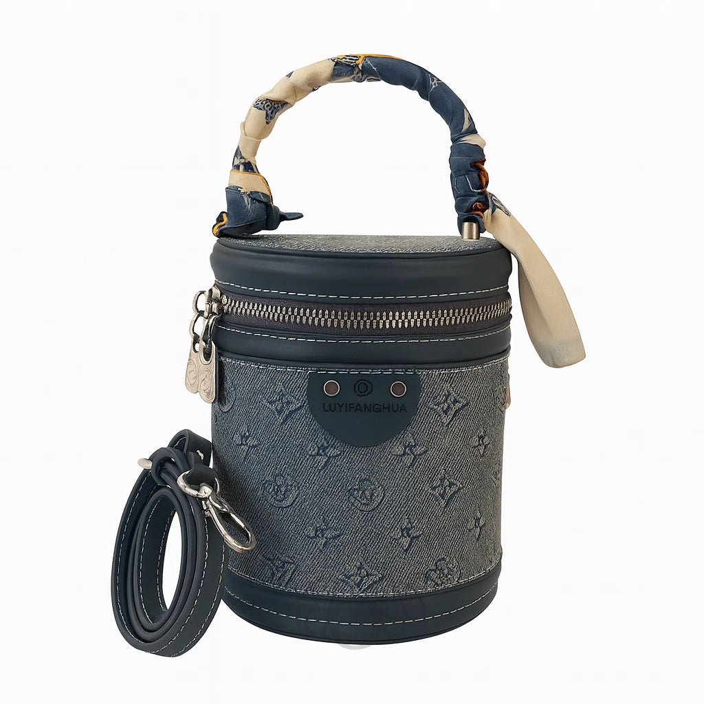 BOLSO CILÍNDRICO GLAM – MODA QUE DESTACA