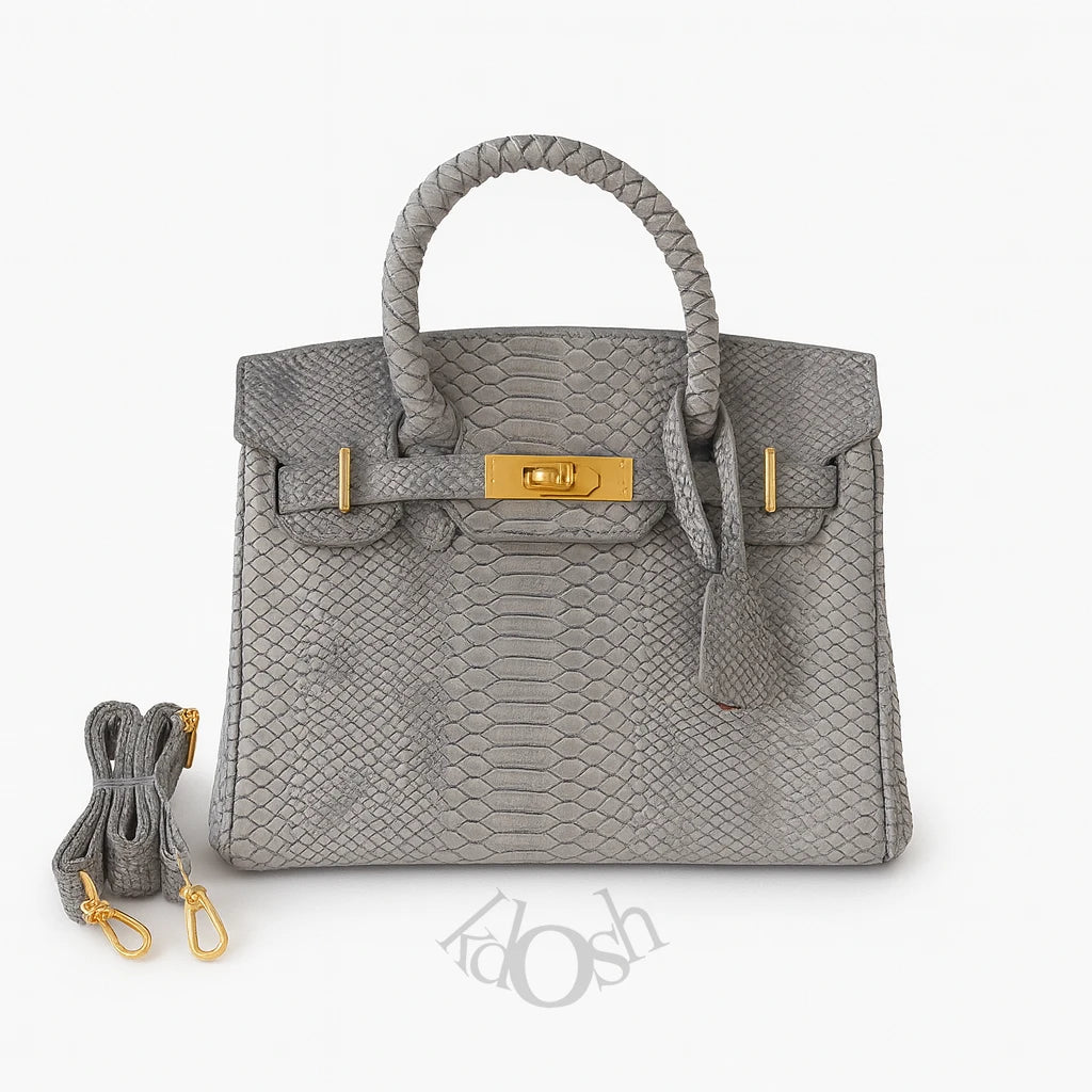 Cartera Estilo Piel de Serpiente – Lujo y Elegancia Atemporal