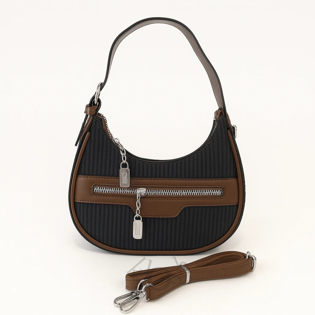 Cartera con Textura Natural – Estilo Minimalista y Casual Chic