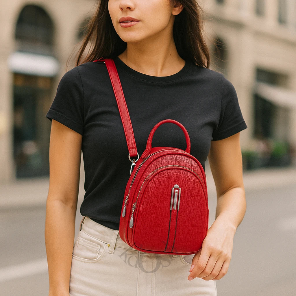 Mini Mochila Con Correas Desmontables – Práctica Y Con Estilo