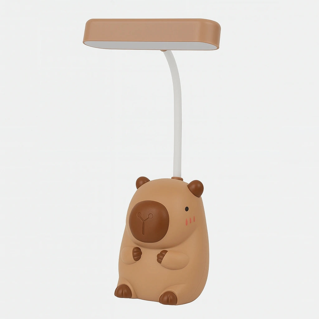 LÁMPARA DE MESA NOCHE – DISEÑO CAPIBARA CON TAJADOR