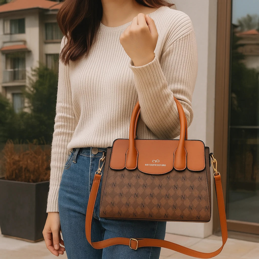 Cartera con Correa Desmontable – Estilo Clásico y Moderno