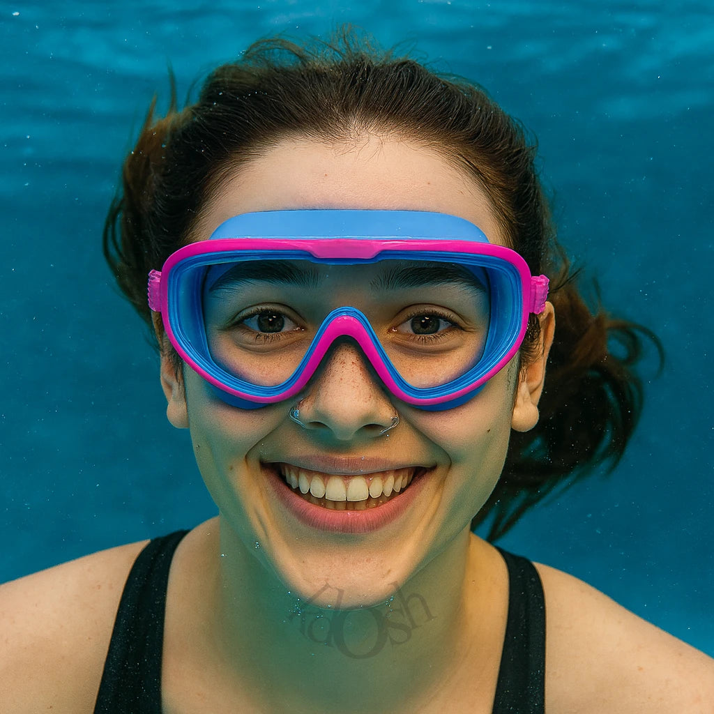 Lentes de Natación Ergonómicos con Diseño Moderno Bicolor