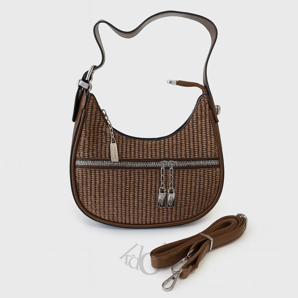 Cartera Texturizada con Diseño Minimalista – Estilo Natural y Urbano