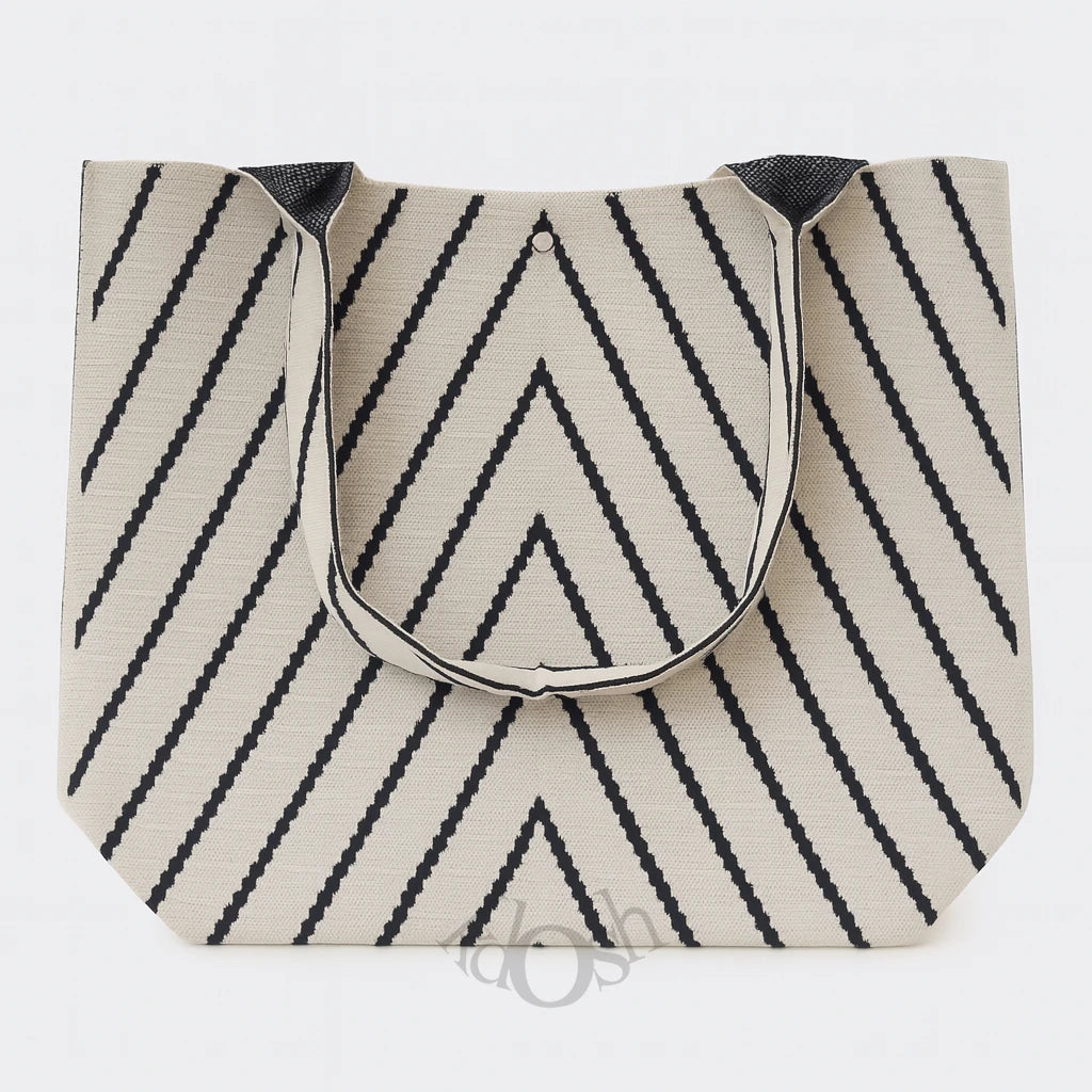 Bolso XL con Estampado Abstracto – Espacioso y Moderno