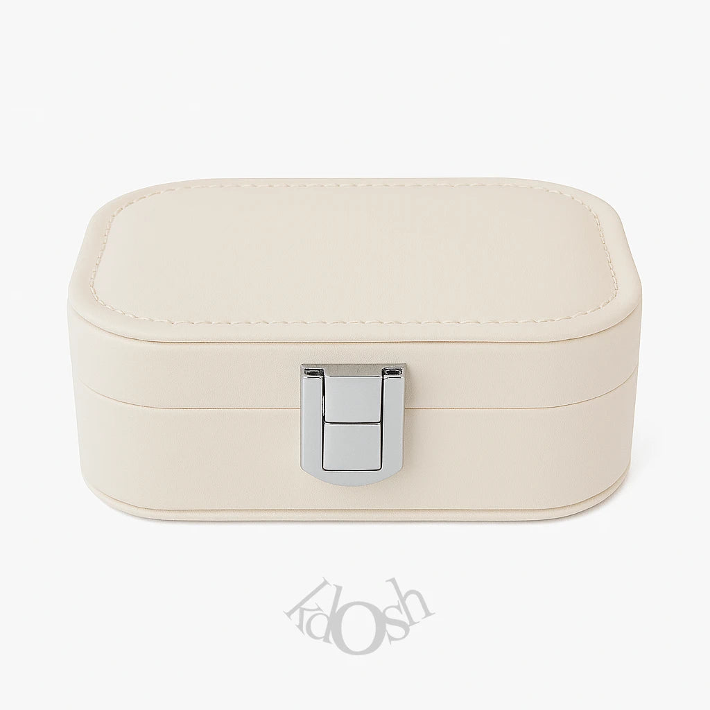 Mini Joyero de Viaje Portátil – Elegancia Compacta para tus Accesorios