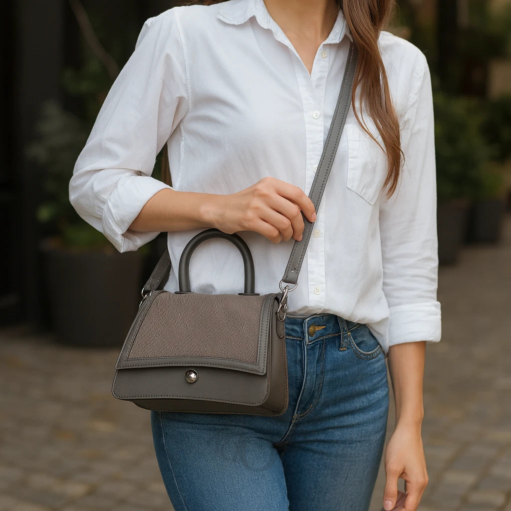 Cartera Elegante con Correa Desmontable – Versatilidad y Estilo