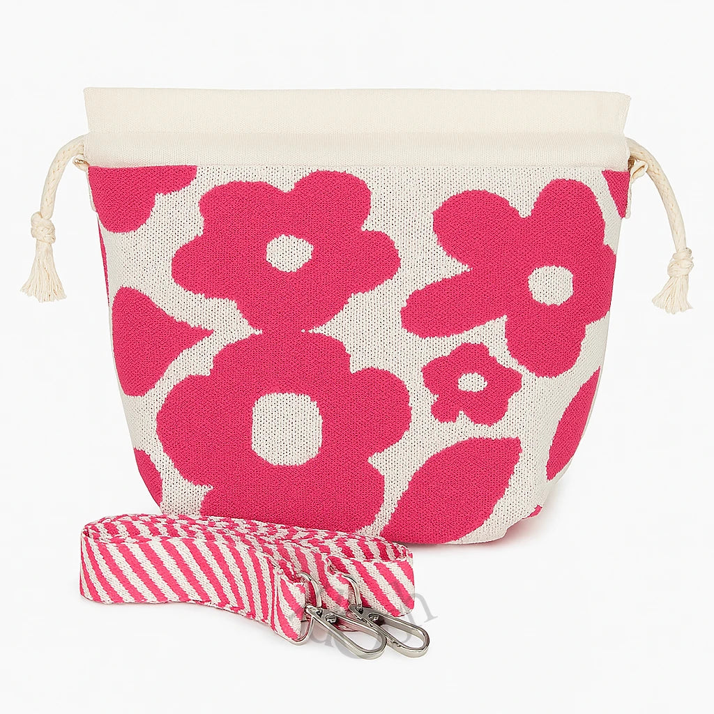 Bolso Convertible 2 en 1 con Estilo Floral 👜