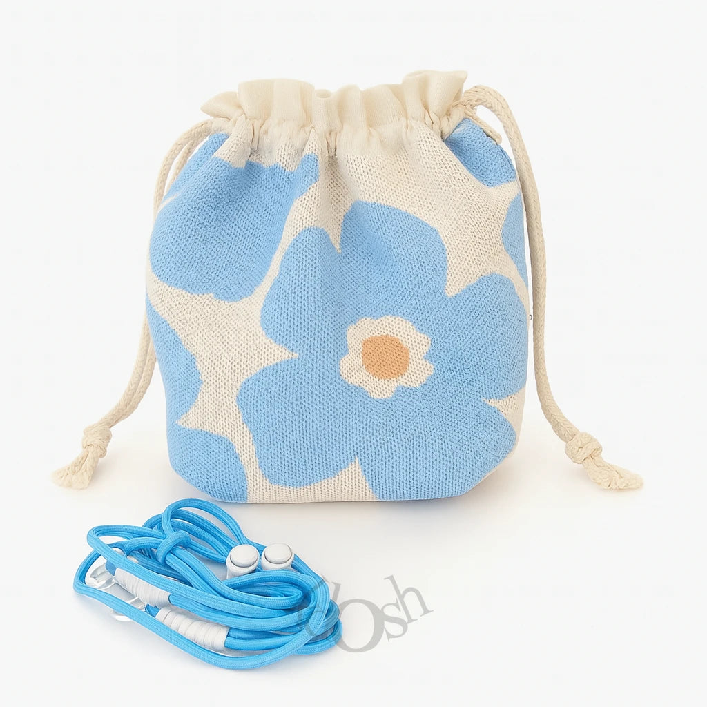 Bolso Tejido con Estampado – Versátil y Femenino