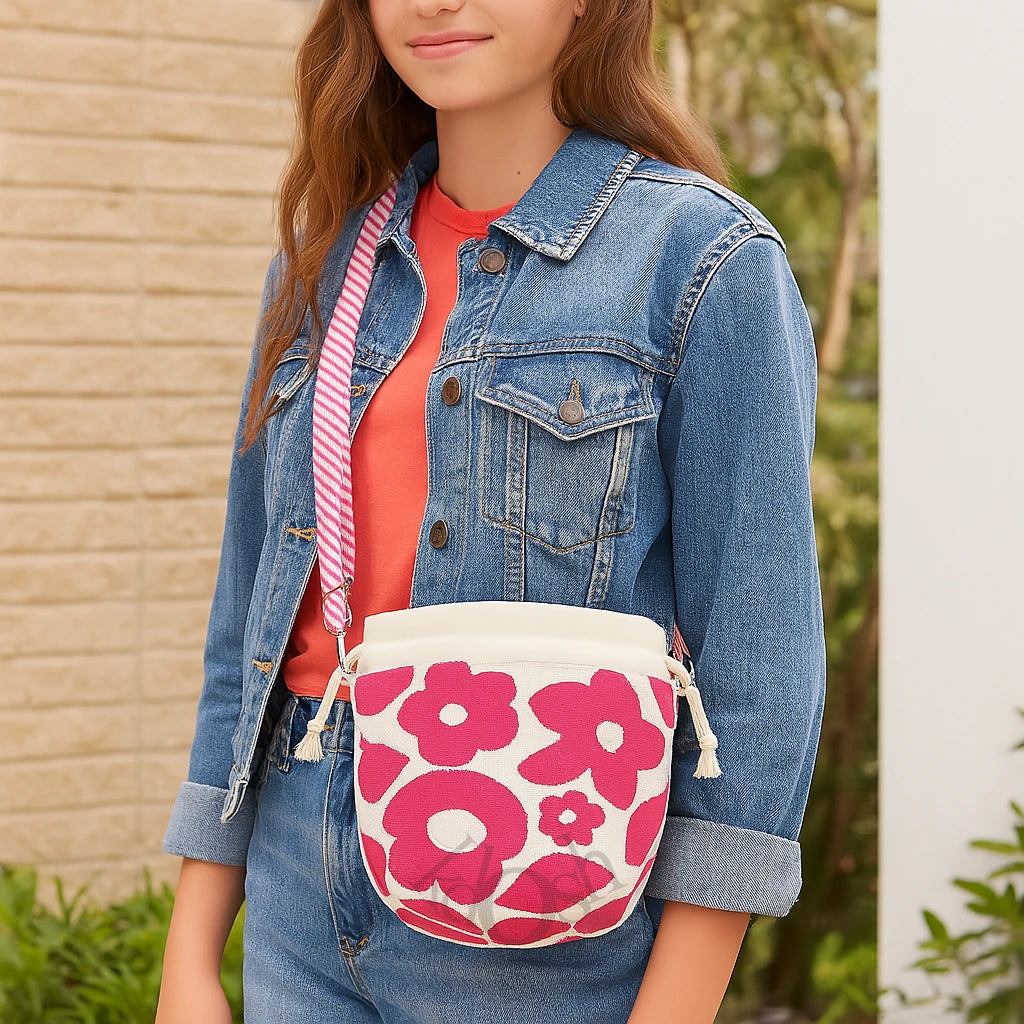 Bolso Convertible 2 en 1 con Estilo Floral 👜