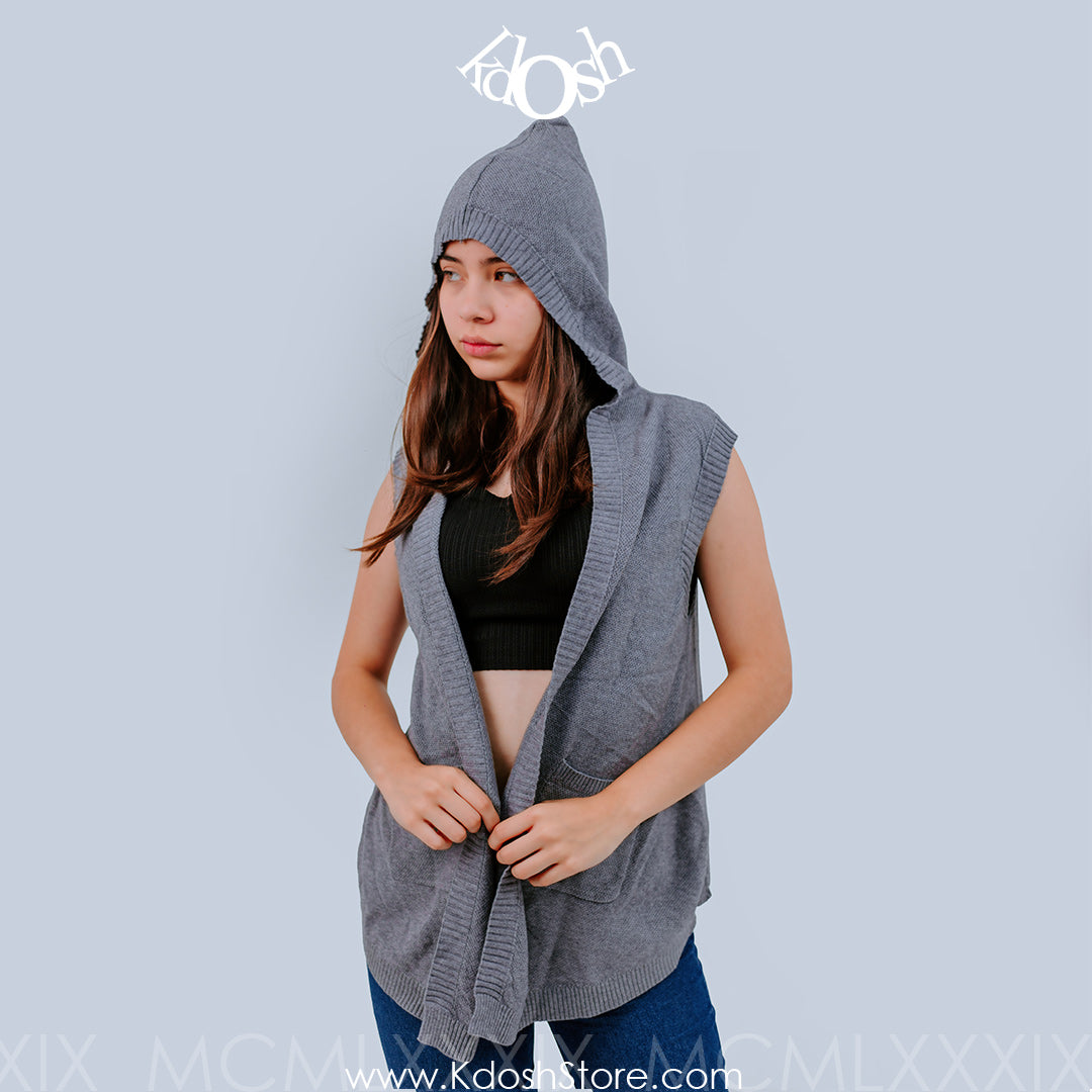 Chaleco Hoodie Chic - Perfecto para Tu Look Casual